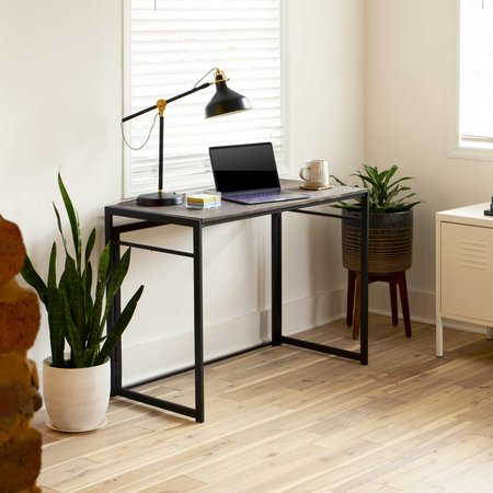 Flash Furniture Rustic Home Office Folding Computer Desk, 40" JB-YJ354F-GG